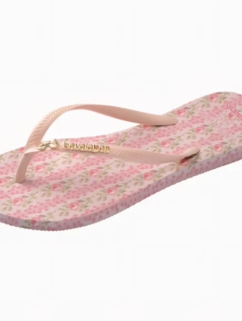 Havaianas X LoveShackFancy Ballet Rose Flip Flops Size 11/12C NWT